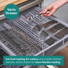  Bosch Series 2 14 Place Free Standing Dishwasher 60cm - Brushed steel | SMS2HVI67G-BOX-DAMAGE 