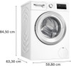  Bosch Series 4 Washing machine front loader 9KG 1400RPM | WAN28259GB-BOX-DAMAGE 