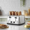 Russell Hobbs Futura 4 Slice Toaster - Silver | 18790 