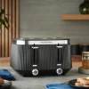 Russell Hobbs Bronte 4 Slice Toaster - Black | 26770