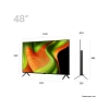 LG 48" OLED AI B5 4K Smart TV 2025 | OLED48B56LA.AEK