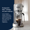 DeLonghi Delonghi Dedica Duo with Advanced Milk Steam Wand & Cold Brew Option - Stainless Steel | EC890.M 