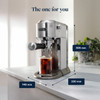DeLonghi Delonghi Dedica Duo with Advanced Milk Steam Wand & Cold Brew Option - Stainless Steel | EC890.M 