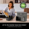 Ninja 6-in-1 Dual Zone Air Fryer 7.6L - Grey | DZ300UK