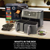 Ninja MAX 6-in-1 Dual Zone Air Fryer 9.5L - Grey | DZ400UK