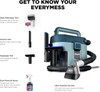  Shark EveryMess Portable 3-in-1 Stain Eliminator, Wet Vac and Dry Vac | VX110UK 