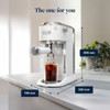 DeLonghi De'Longhi Dedica Duo Espresso Coffee Machine - White | EC890.WI 