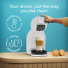 DeLonghi Nescafé Dolce Gusto Mini Me 2 Pod Coffee Machine By De'Longhi - Iced Bundle - White | EDG335.W 