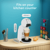 DeLonghi Nescafé Dolce Gusto Mini Me 2 Pod Coffee Machine By De'Longhi - Iced Bundle - White | EDG335.W 