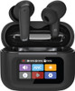  Groove Neo True Wireless ANC Active Noise Cancelling Headphones with 4 MIC Enc, LCD Smart Display Screen Charging Case | GVTW13BK 