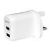  Groove Dual USB-A Mains Charger 12W - White | GVMA103WE 