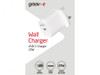  Groove USB-C Mains Charger 25W Power Delivery - White | GVMA107WE 