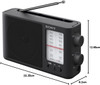  Sony portable AM/FM radio | ICF506CEK 