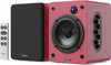Majority D50X Bookshelf Bluetooth Speakers - Wireless Active Speakers Pair - Red | 1000003128