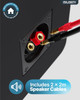  Majority D70X Passive Bookshelf Speakers – 60W | Carbon Fibre Drivers | Black | 1000003082 