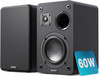  Majority D70X Passive Bookshelf Speakers – 60W | Carbon Fibre Drivers | Black | 1000003082 