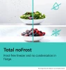  Siemens IQ300 Free-standing Fridge-Freezer 186 x 60 cm  - Brushed steel | KG36NVICG 