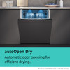  Siemens IQ500 Free-Standing Dishwasher 60cm - Brushed Black Steel | SN25EC13CE 