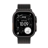 Apple Watch Ultra 3 GPS + Cellular 49mm Black Titanium Case with Black Titanium Milanese Loop - Medium | MF1Q4DH/A