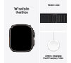 Apple Watch Ultra 3 GPS + Cellular 49mm Black Titanium Case with Black Alpine Loop - Large | MF0X4DH/A