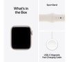 Apple Watch SE 3 GPS + Cellular 40mm Starlight Aluminium Case with Starlight Sport Band - S/M | MEP64MP/A