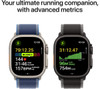 Apple Watch Ultra 3 GPS + Cellular 49mm Black Titanium Case with Black/Charcoal Trail Loop - S/M | MF1D4DH/A