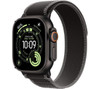 Apple Watch Ultra 3 GPS + Cellular 49mm Black Titanium Case with Black/Charcoal Trail Loop - M/L | MF1H4DH/A