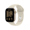 Apple Watch Series 12 GPS 42mm Light Gold Aluminium Case with Sand Sport Band - S/M | MJED4MP/A