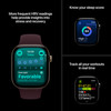 Apple Watch Series 12 GPS 46mm Space Grey Aluminium Case with Navy Blue Sport Band - M/L | MJEJ4MP/A