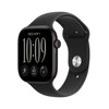 Apple Watch Series 12 GPS 46mm Black Aluminium Case with Black Sport Band - S/M | MJEK4MP/A