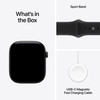 Apple Watch Series 12 GPS 46mm Black Aluminium Case with Black Sport Band - S/M | MJEK4MP/A