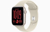 Apple Watch SE 3 GPS + Cellular 44mm Starlight Aluminium Case with Sand Sport Band - M/L | MJLN4MP/A