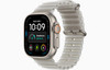  Apple Watch Ultra 4 GPS + Cellular 49mm Natural Titanium Case with Translucent Grey Ocean Band | MJAD4DH/A 