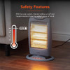 Warmlite WL42005 1200W Halogen Heater | Grey | WL42005
