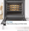 Bosch Series 2 Built-In Electric Oven – 66L | 3D Hotair | A Energy Rating | Stainless Steel | HHF113BR0B