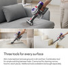  Dyson HH15 Dyson Car+Boat Handheld Cordless Vacuum – 115AW Suction | Up to 50 Min Runtime | 3 Cleaning Tools | Silver | 586121-01& BOAT UK/IE MSV/SV | 586121-01 