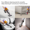 Dyson V12 Detect Slim Absolute Cordless Vacuum – 150AW | 60 Min Runtime | Fluffy Optic | Nickel/Yellow | 470521-01