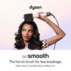 Dyson Airsmooth Styling Brush – Dual Bristle Technology | Intelligent Heat Control | Universal Voltage | Ceramic Pink/Rose Gold | 493090-01