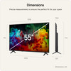 LG QNED72 55-inch 4K QNED MiniLED Smart TV (2026) | 55QNED72B6B.AEI