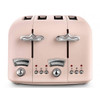 DeLonghi Argento 4 Slice Pink Toaster or CT04PK