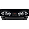  Zanussi 55cm Double Oven Electric Cooker with Ceramic Hob | ZCV46250XA 