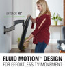  Sanus S4 Premium Series Full-Motion for 19"-40" flat-panel TVs  | VSF716B2 