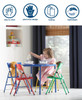 COSCO Cosco Safety 1st kids pinch-free folding chair 4-pack-Blue or 14301BLU4E