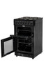 PowerPoint 50cm Double Cavity with Solid Hob | P05E2S1BL