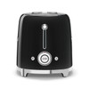 Smeg SMEG 50's Style Toaster Black | TSF01BLUK 