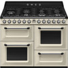 Smeg SMEG 110cm Victoria Dual Fuel Range Cooker Cream | TR4110P1 