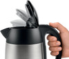  Bosch DesignLine Kettle 1.7 l Stainless steel and Black | TWK3P420GB 