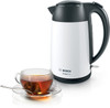 Bosch DesignLine Kettle 1.7 l White and Black | TWK3P421GB