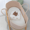 Clevamama ClevaMama Moses Basket with ClevaFoam Mattress & Wooden Stand | 3808 