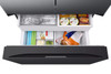Samsung Bespoke French Style Fridge Freezer with Autofill Water Pitcher - Black | RF24BB620EB1EU